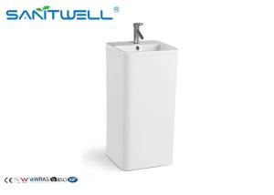 Quality Coronis Bathroom Pedestal Basins , hand wash basin with pedestal wholesale
