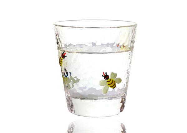 410ml Lead Free Crystal Drinking Glasses , Handmade 14 Oz Drinking Glasses