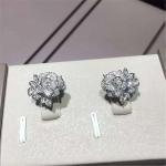 Piaget full diamonds rose earring 18kt gold with white gold or yellow gold or