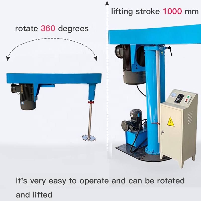 Ink Coating Pigment Printing High Speed Disperser for Fast Dispersion Dissolution