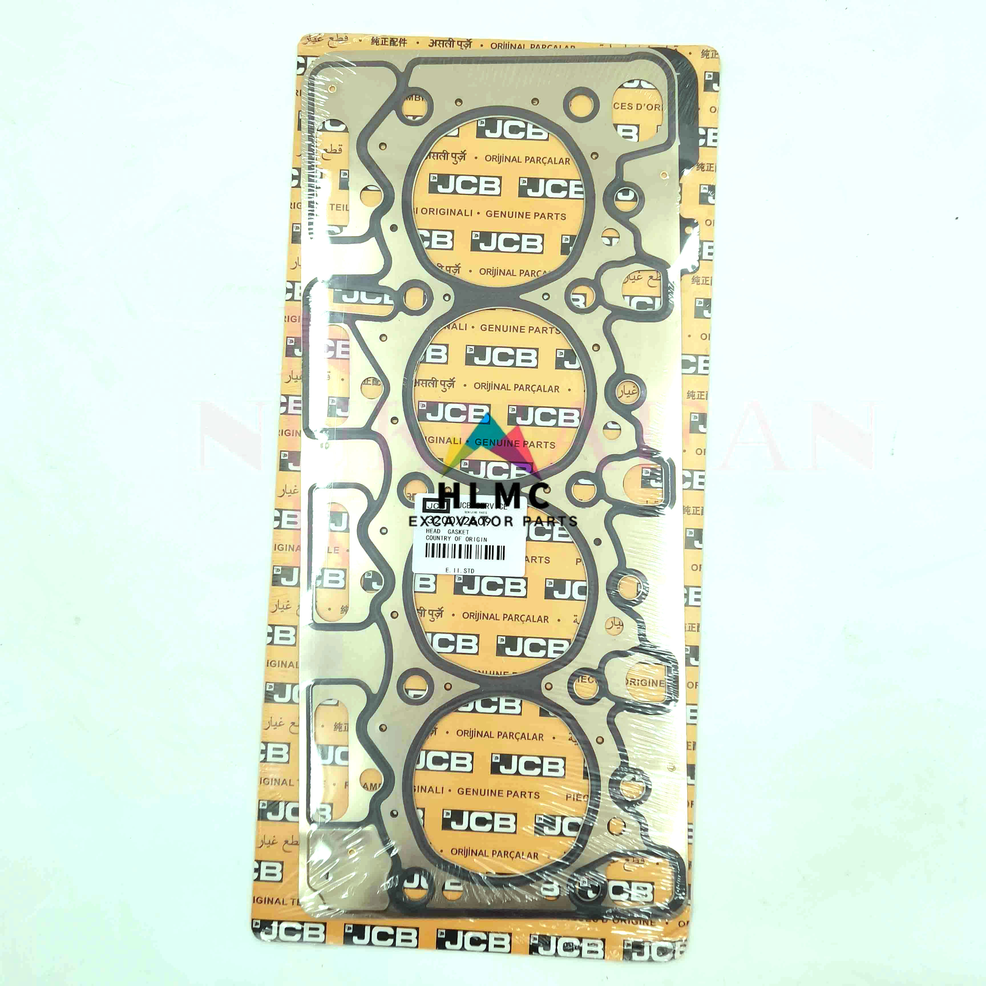 3200-9217 Construction Machinery Spare Parts Jessibo Engine JCB444 Cylinder Head Gasket Complete Kit