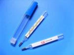 High accuracy animal body mercury glass veterinary thermometer