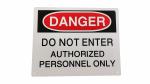 Industrial Plastic Safety Tag With Customized Logo