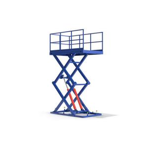 Quality 16m SHIM1612HD Hydraulic Electric Scissor Lift China Factory Aerial Work Platform For Construction wholesale