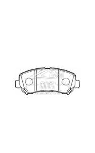 Quality Nissan New X-Trail Ceramic Front Brake Pad Replacement D1374 D1060-9N00A wholesale