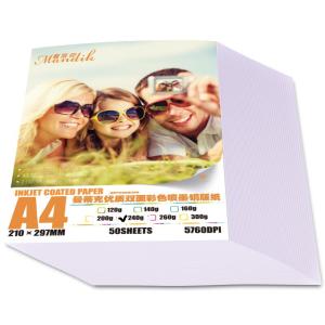 Quality A3 A4 Digital Double Side Glossy Inkjet Photo Paper wholesale