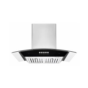 Quality Commercial Curved Glass Cooker Hood Range For Gas Stoves wholesale