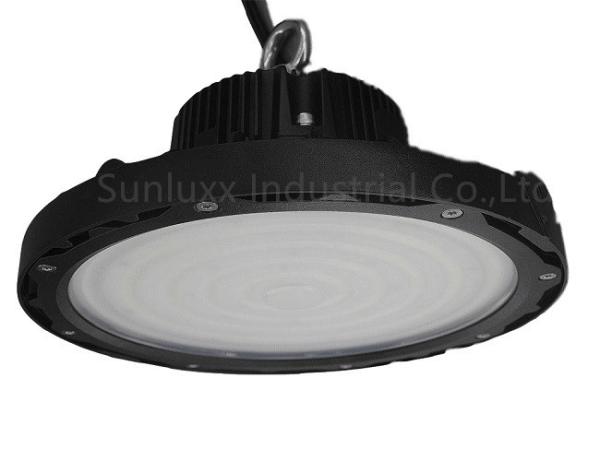 Smooth Surface Aluminum Round LED High Bay , Industrial LED High Bay Light