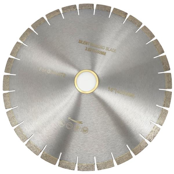 High Cutting Efficiency 400mm Diamond Cutting Stone Saw Blade for Fast Cutting