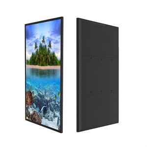 Quality 49 Inch Ultra Thin Narrow Bezel Wall Mounted LCD Advertising Display High Brightness wholesale