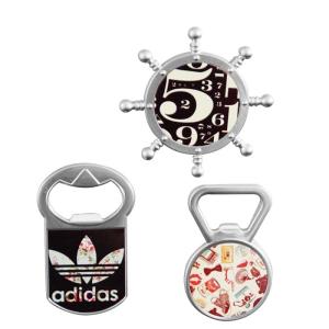 Quality Personalized Sublimation Bottle Opener Metal Fridge Magnet For Sublimation wholesale