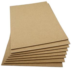 Quality Rigid and Strong Kraft Paper With Laminated Grey Paperboard Sheets wholesale