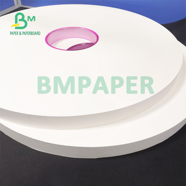 28gsm Food Grade White Paper For Packaging Straws 30mm 35mm Eco Friendly 