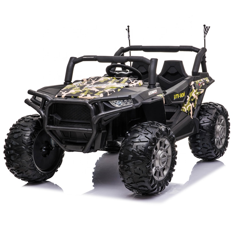 12V Two Seater Ride On Toy with Remote Control and Music/Light/USB/MP3/Bluetooth Function
