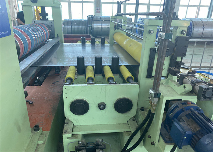 High Precision SS304 Steel Coil Slitting Line Machine 0.3-3 X 1600