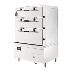 Quality Stainless Steel Rice Steamer Cabinet For Food Single Door Roll In wholesale