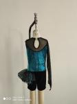 Sea Blue Ballet Dancewear Custom Made Design Na Certification