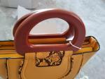 Hot Sale Fashion Handbags Women bags Designer Handbags with wood handle for