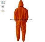 Orange Lightweight Fr Coveralls / Flash Arc Resistant Coveralls With Hood NFPA