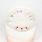 Private Label Glass Jar Scented Candle Matte Glass Jar Soy Wax Scented Candle