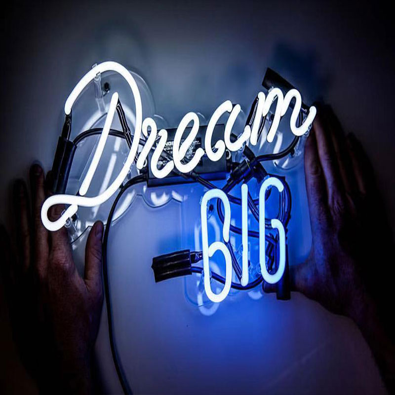 Hand-held Illuminated Neon Lights Letters LED Neon Lights Indoor Decoration Concert Lights Band
