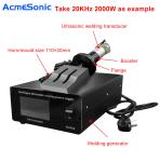 Precise Ultrasonic Welding Machine 50Hz ultrasonic plastic welder