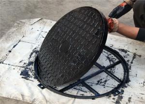 Quality Inspection Circular Drain Grate Ductile Cast Iron Material Light Weight wholesale