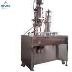 35 - 65 Mm Bottle Height Bottled Water Filling And Capping Machine Inhaler