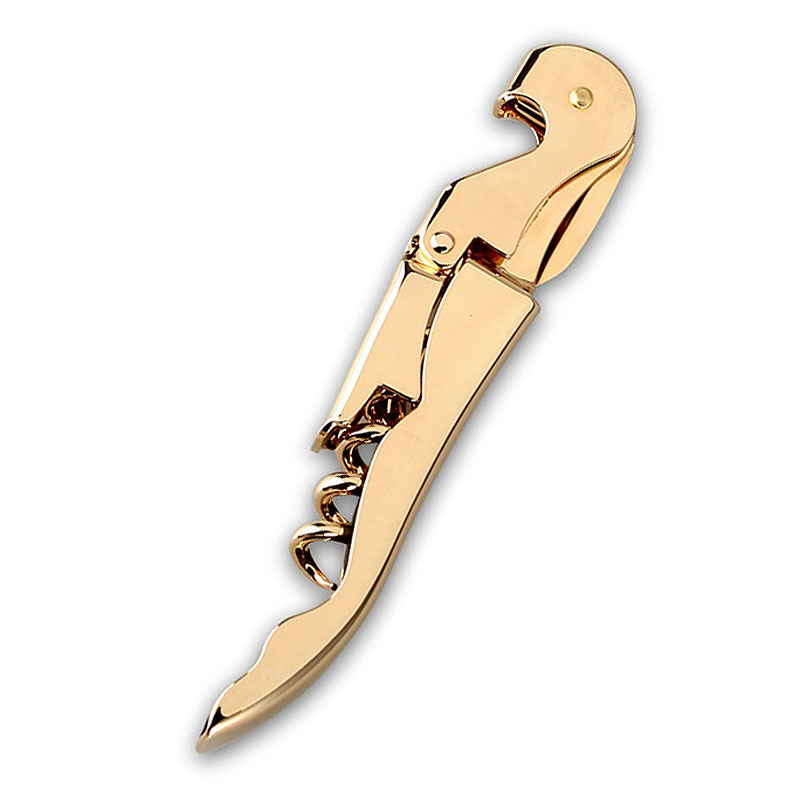 Wooden Metal Corkscrew Bottle Opener , Personalized Wine Cork Remover