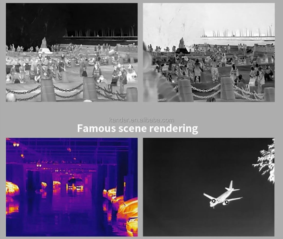 384*288 8-14um Waterproof KD760 54mm Thermal Imaging Scope with Field of View 6.9°x5.2°