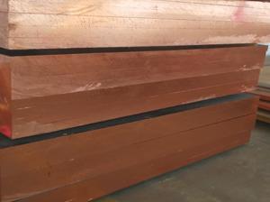 Quality Bright Surface Solid Copper Sheet C10400 TG Copper Plate Width 20~2500mm wholesale