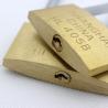 Buy cheap Antirust Practical Machining Brass Parts , Lock CNC Brass Components from wholesalers