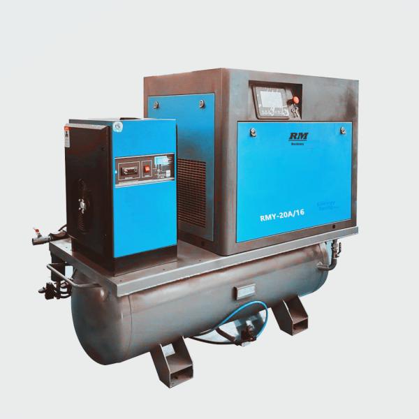 good price all in one screw air compressor 16bar pressure for laser cutting