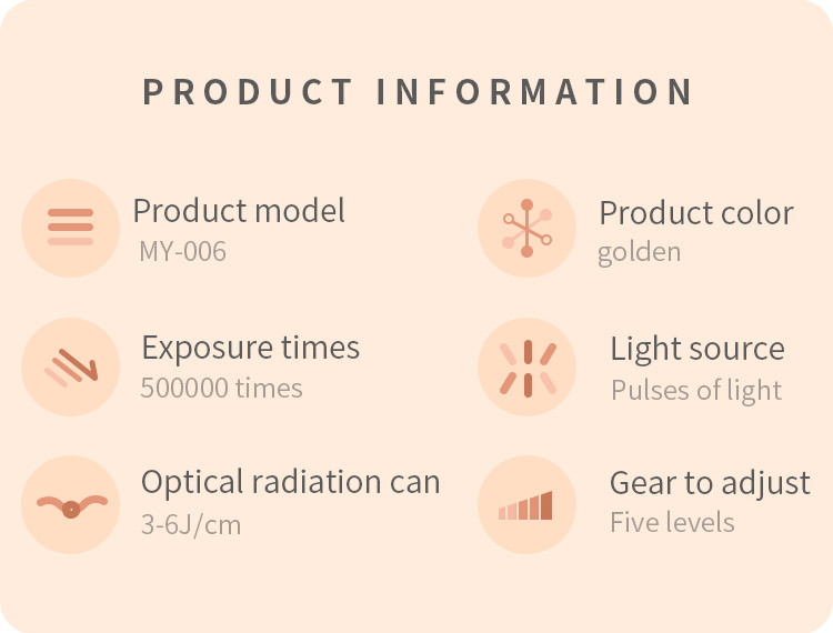 FCC 3.3cm2 IPL Hair Removal Machines 500000 Flashes