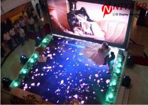 Quality Interactive P6.25 LED Dance Floor Lights Portable Disco Floor 25600 Dots/m2 wholesale