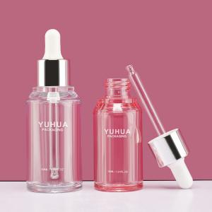 Quality 30ml 50ml Cosmetic Plastic Packaging Bottle Dropper PETG Empty Small wholesale
