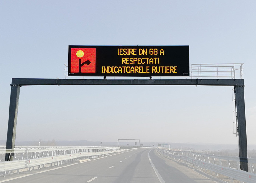 DIP P20 IP56 variable road signs Full Color Outdoor LED Display