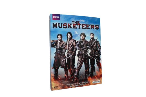 Free DHL Shipping@New Release HOT TV Series The Musketeers Season 1-3 Boxset