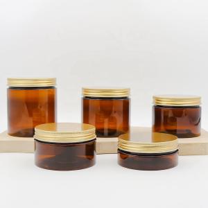 Quality Shatterproof Recyclable PET Plastic Jar 500ml Wide Mouth PET Jars wholesale