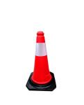 Quality 20inch PE Reflective Road Safety Caution Cone for Sale
