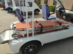 4 People Emergency Golf Cart Ambulance Lithium Battery Or Lead-acid Battery