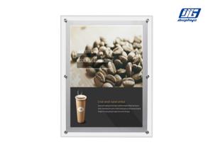 Quality Single SideCrystal LED Light Box 11W , A1 Acrylic Led Light Box Wall Mounted wholesale