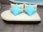 wicker sofa set
