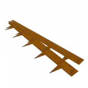 Quality Flexible Garden Lawn Corten Steel Border Edging 1.5- 2.0mm Thickness wholesale