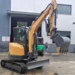 EPA Euro5 Hydraulic Mini Crawler Excavator 4.0ton With Enclosed Cabin