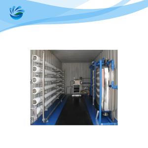 Quality 2000LPH Containerized Water Treatment System Seawater Desalination Plant wholesale