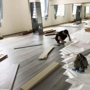 Quality Anti Fire Click Lock PVC Flooring Eco Friendly Composite Parquet Flooring wholesale