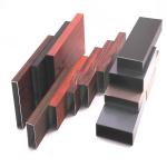 6063 Wood Finish Aluminum Profiles Square Hollow Pipe For Decoration
