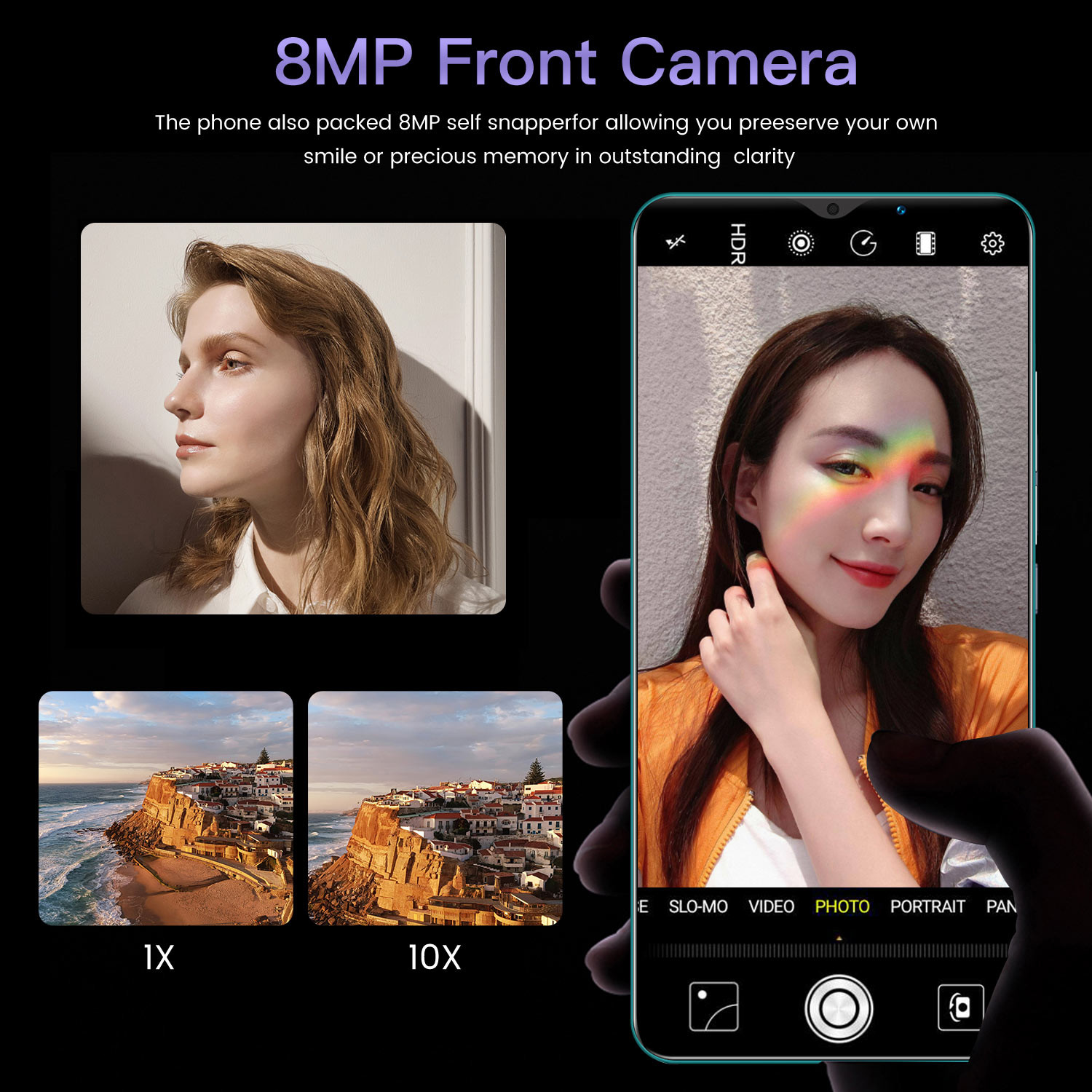 Face Recognition Unlocked Original Android Mobile Phones Note9 Plus 5.8 Inch