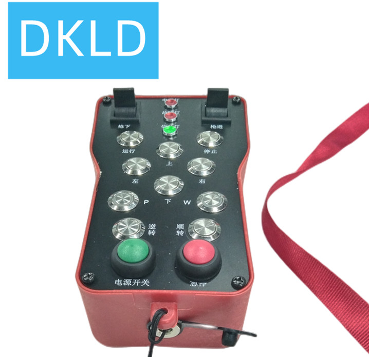 Small red mini handheld - welding robot wireless remote control